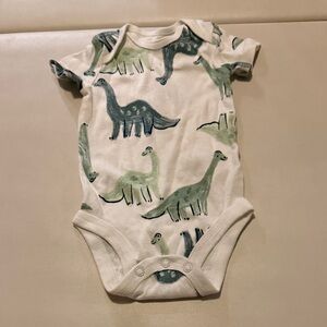 Just One You Carters Dinosaur Print Bodysuit 3m
